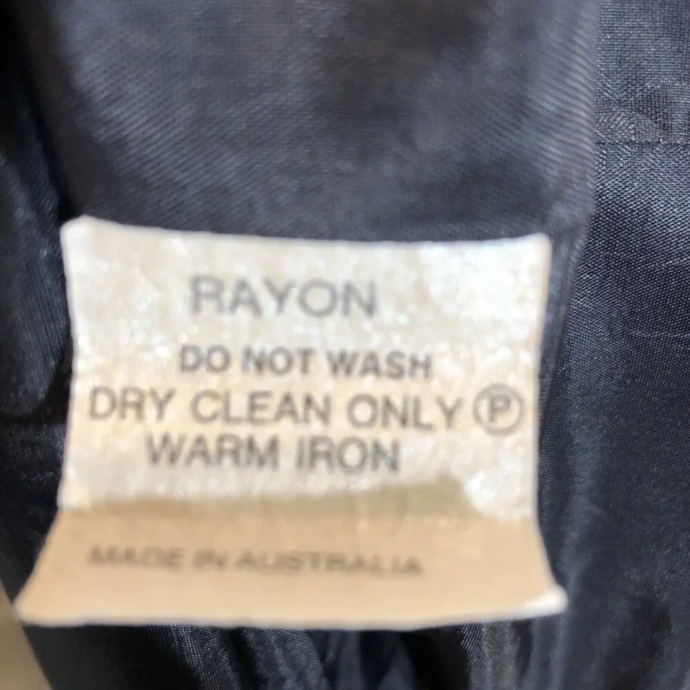Portfolio‎ Australia Womens 12/US 8 Blazer Rayon Lined Earth Tones Pockets Boxy
